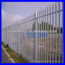 1.2m round / notched /w galvanized palisade fence